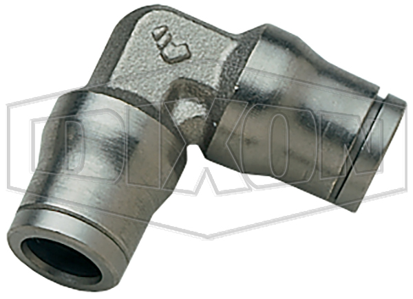 Nickel-Plated Brass Legris Push-In Union Elbow